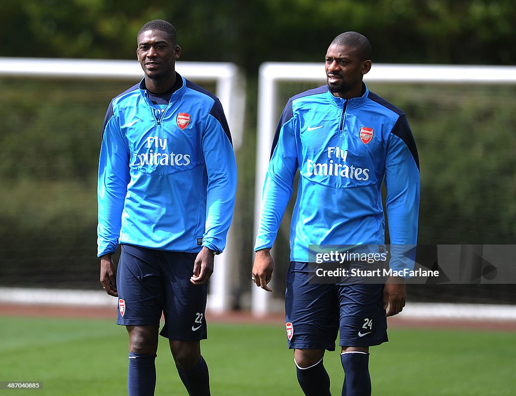 Arsenal Training Session