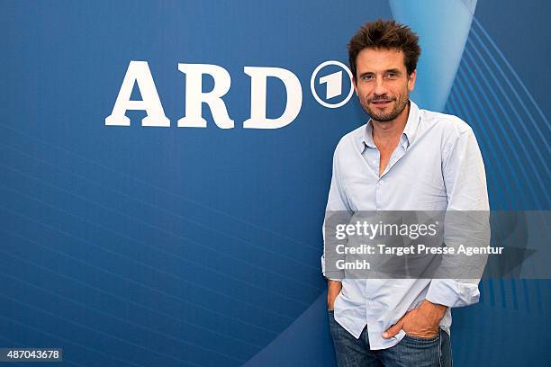 Oliver Mommsen visits the ARD stand at 2015 IFA Tech Fair on September 5, 2015 in Berlin, Germany.