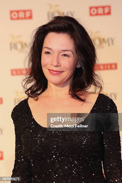 Julia Stemberger attends the Romy Award 2014 at Hofburg Vienna on April 26, 2014 in Vienna, Austria.