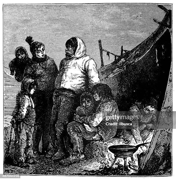Inuit Scene 408 Inuit Art Stock Photos, High-Res Pictures, and Images - Getty Images