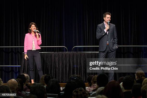 Love it or list it Vancouver" tv show host Jillian Harris and Todd Talbot attend the Canadian TIre Home, Auto and Outdoor Show at the Vancouver...