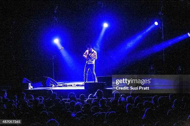 Jake Shimabukuro live at Paramount Theater in Seattle, WA on April 26, 2014 in Seattle, Washington.