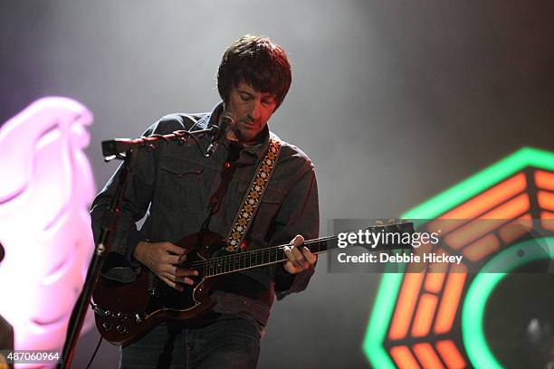 Graham Coxon of Blur performs on day 2 of the Electric Picnic Festival at Stradbally Hall Estate on September 5, 2015 in Stradbally, Ireland.