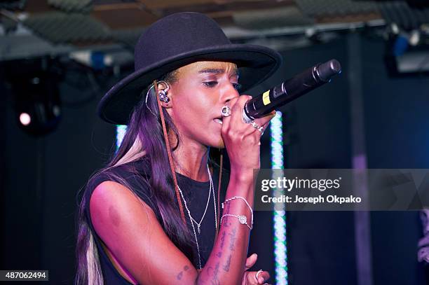 Angel Haze Rapper Angel Haze Photos Photos and Premium High Res Pictures - Getty Images