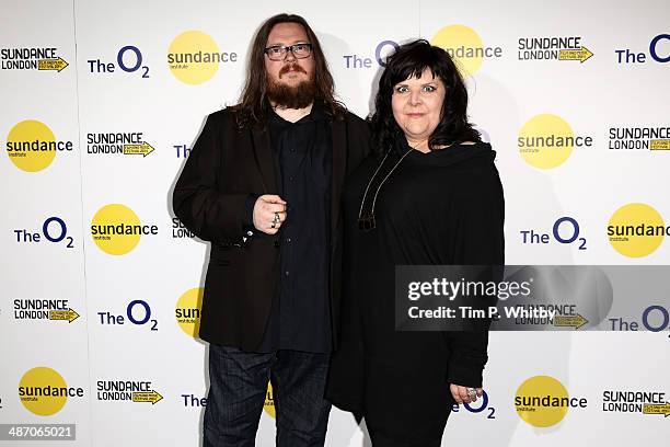 Panellists Iain Forsyth and Jane Pollard attend the 'Hybrid Vigour: When Music, Art & Doc Collide' Panel Event during the Sundance London Film and...