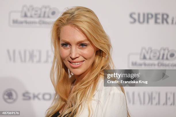 Alexa Feser attends Madeleine At Goldene Henne 2015 on September 05, 2015 in Berlin, Germany.