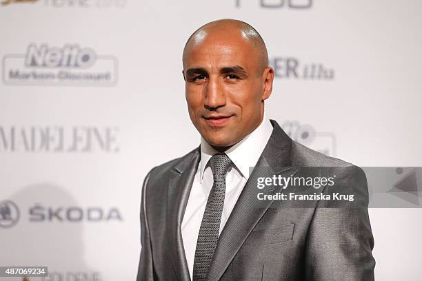 Arthur Abraham attends Madeleine At Goldene Henne 2015 on September 05, 2015 in Berlin, Germany.