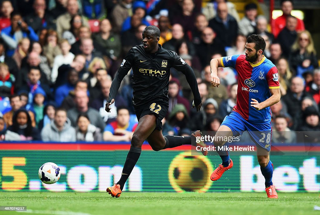 Crystal Palace v Manchester City - Premier League