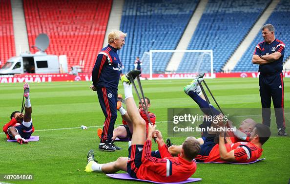 Scotland Training Session Scotland Training Session