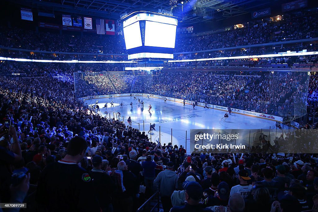 Pittsburgh Penguins v Columbus Blue Jackets - Game Four