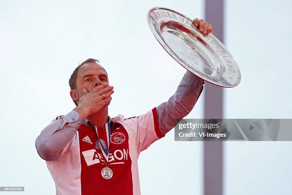 Dutch Eredividie - Ajax crowned Eredivisie champions