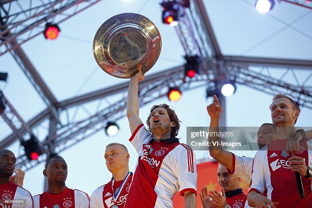 Dutch Eredividie - Ajax crowned Eredivisie champions