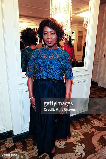 Alfre Woodard attends the 8th Annual ESSENCE Black Women in Hollywood Luncheon on February 19, 2015 in Beverly Hills, California.