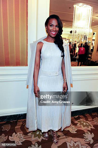 Vicky Jeudy attends the 8th Annual ESSENCE Black Women in Hollywood Luncheon on February 19, 2015 in Beverly Hills, California.