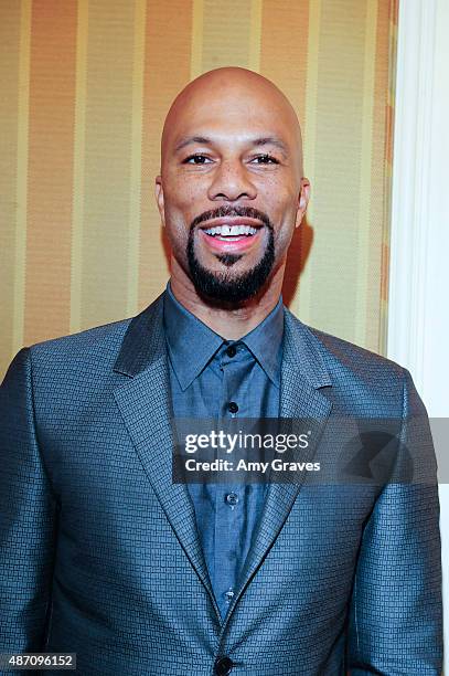 Common attends the 8th Annual ESSENCE Black Women in Hollywood Luncheon on February 19, 2015 in Beverly Hills, California.