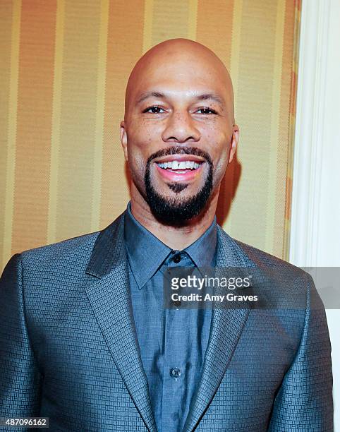 Common attends the 8th Annual ESSENCE Black Women in Hollywood Luncheon on February 19, 2015 in Beverly Hills, California.