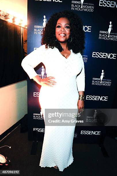 Oprah Winfrey attends the 8th Annual ESSENCE Black Women in Hollywood Luncheon on February 19, 2015 in Beverly Hills, California.