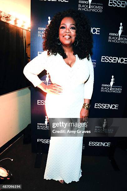 Oprah Winfrey attends the 8th Annual ESSENCE Black Women in Hollywood Luncheon on February 19, 2015 in Beverly Hills, California.