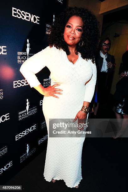 Oprah Winfrey attends the 8th Annual ESSENCE Black Women in Hollywood Luncheon on February 19, 2015 in Beverly Hills, California.