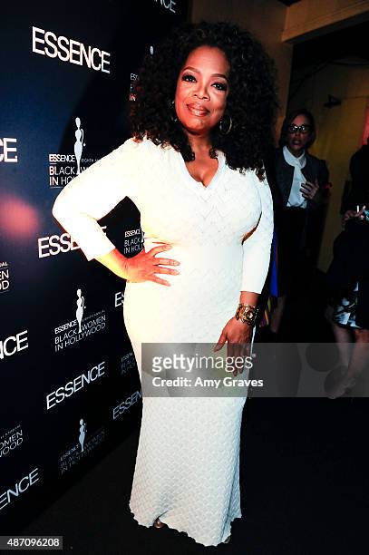 Oprah Winfrey attends the 8th Annual ESSENCE Black Women in Hollywood Luncheon on February 19, 2015 in Beverly Hills, California.