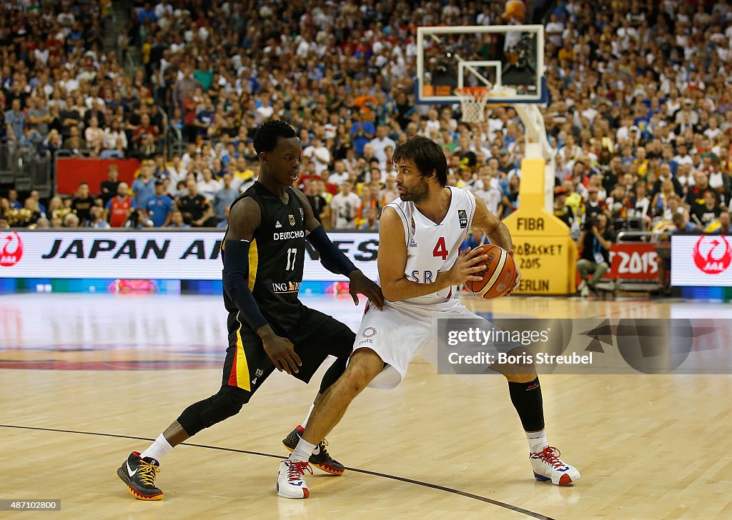 Serbia v Germany - FIBA Eurobasket 2015