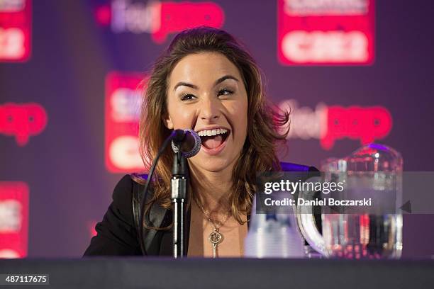 Allison Scagliotti attends the 2014 Chicago Comic and Entertainment Expo at McCormick Place on April 27, 2014 in Chicago, Illinois.