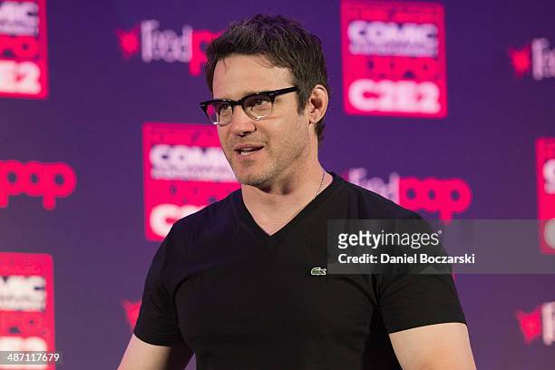 Eddie McClintock attends the 2014 Chicago Comic and Entertainment Expo at McCormick Place on April 27, 2014 in Chicago, Illinois.