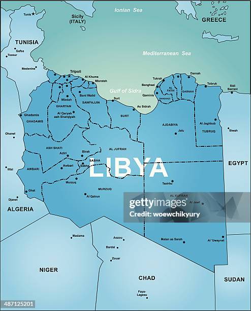 Libyan Maps 752 Libyan Map Stock Photos, High-Res Pictures, and Images - Getty Images