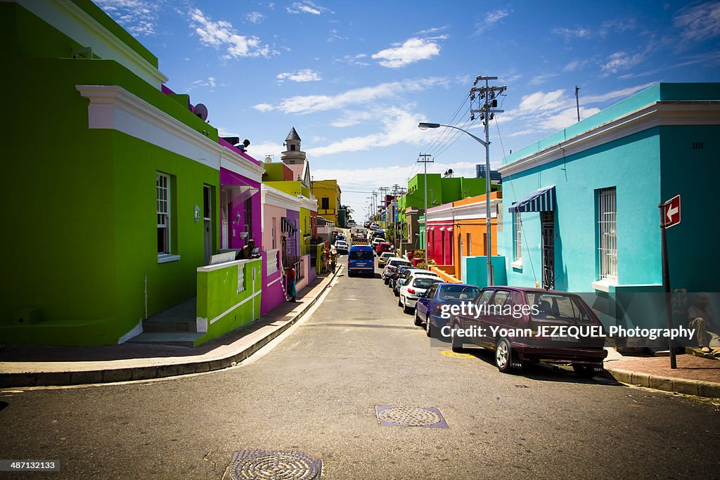 Cape Town colorful houses - South Africa