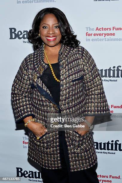 Actress LaTanya Richardson Jackson attends the Actors Fund Benefit Performance of "Beautiful - The Carole King Musical" at Stephen Sondheim Theatre...
