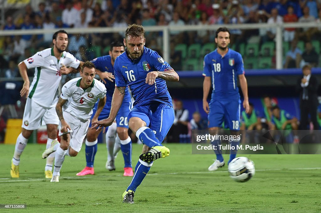 Italy v Bulgaria - UEFA EURO 2016 Qualifier