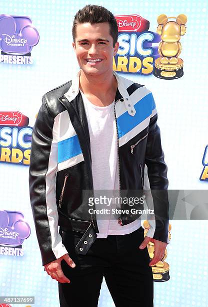 Spencer Boldman arrives at the Disney Channel Presents 2014 Radio Disney Music Awards at Nokia Theatre L.A. Live on April 26, 2014 in Los Angeles,...