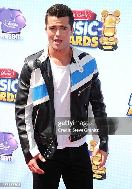 Spencer Boldman arrives at the Disney Channel Presents 2014 Radio Disney Music Awards at Nokia Theatre L.A. Live on April 26, 2014 in Los Angeles,...