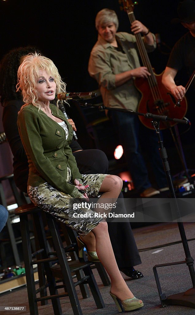 QVC Presents A Night In Nashville With Dolly Parton - Rehearsals