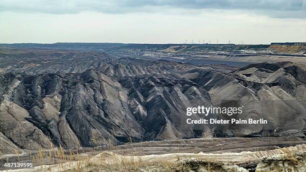 changing the landscape in brandenburg - lausitz stock-fotos und bilder