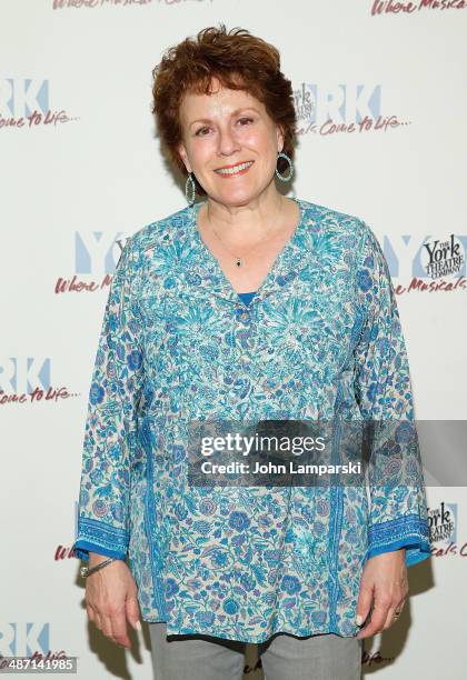 Judy Kaye attends the opening night of "Inventing Mary Martin" at The York Theatre at Saint Peters on April 27, 2014 in New York City.