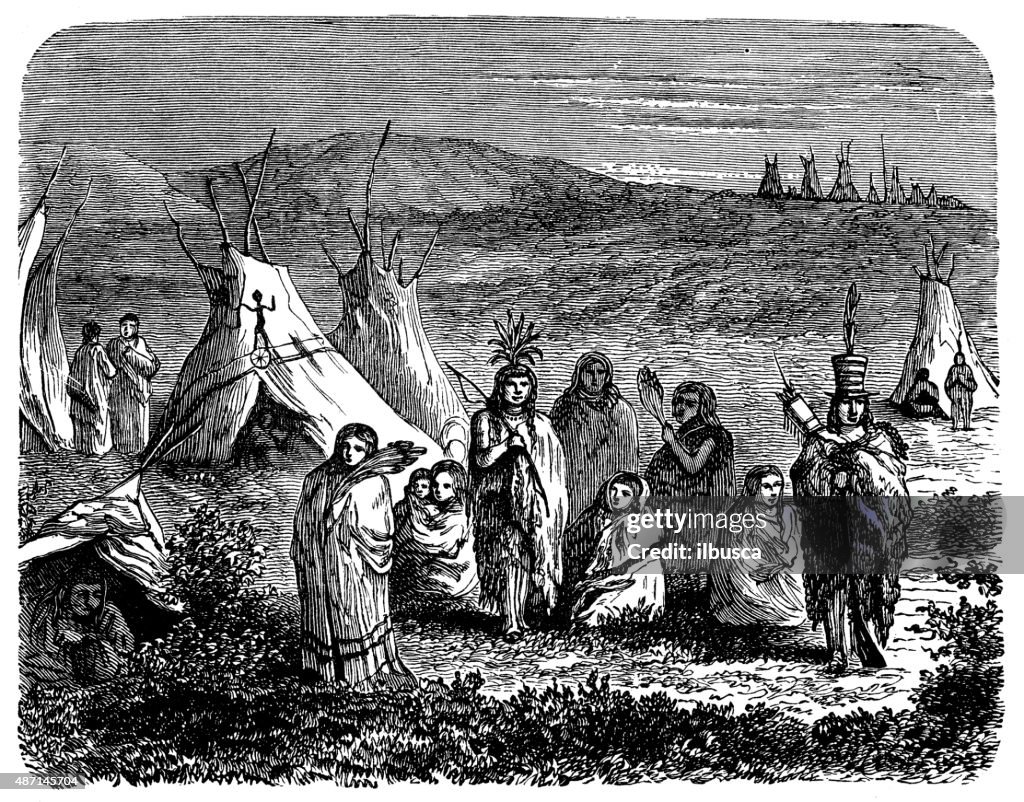 Las personas y las tradiciones de la región del mundo: Indios Sioux