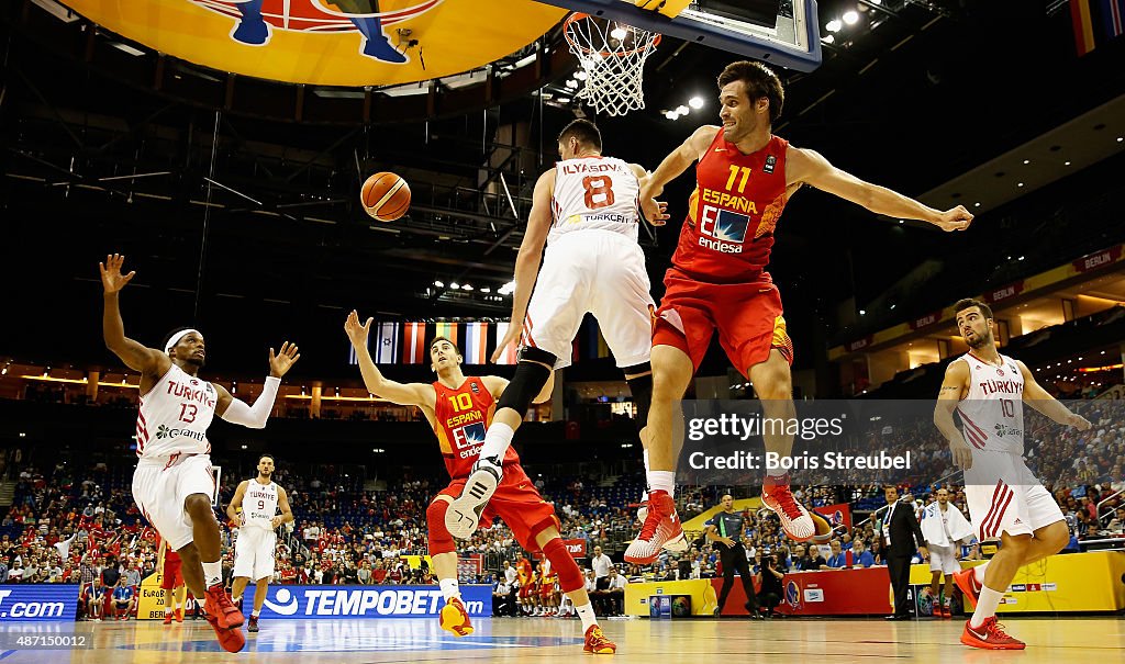 Turkey v Spain - FIBA Eurobasket 2015