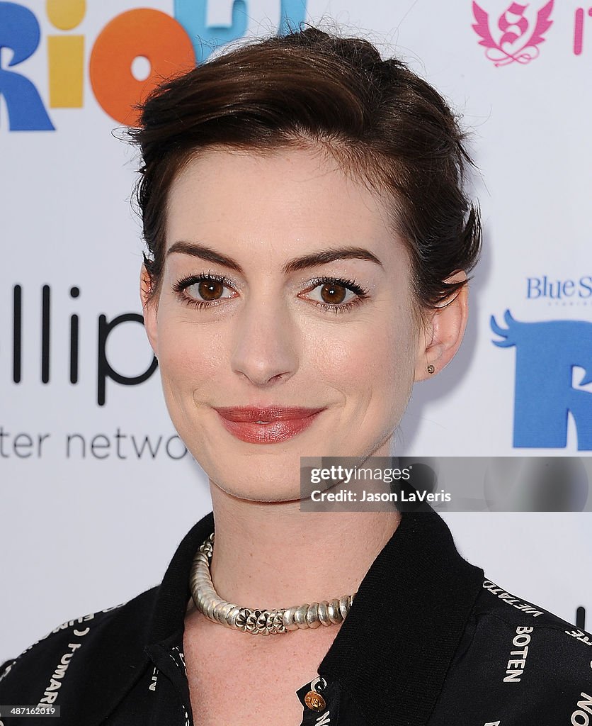 Lollipop Theater Network's A Night Under The Stars Hosted By Anne Hathaway