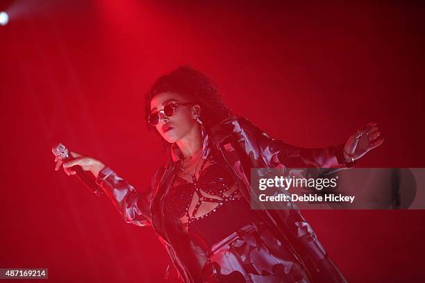 Twigs performs on day 3 of the Electric Picnic Festival at Stradbally Hall Estate on September 6, 2015 in Stradbally, Ireland.