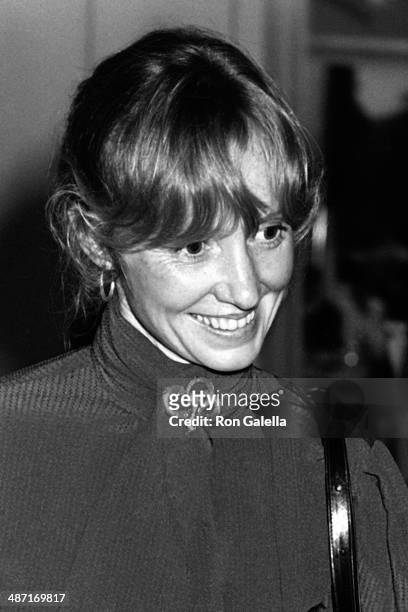 Lola Redford attends UNICEF Benefit Gala on September 24, 1980 at Bloomingdale's in New York City.