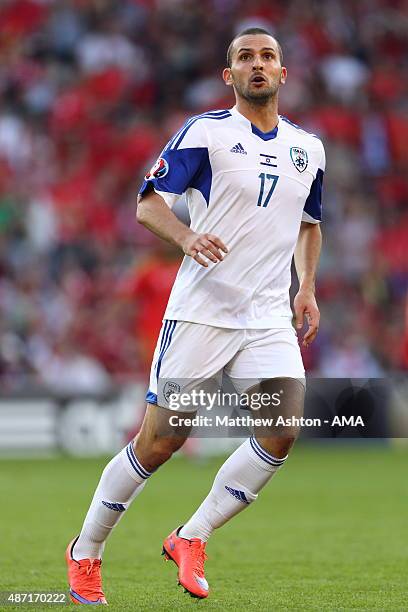Ben Sahar of Israel during the UEFA Euro 2016 Group B qualifying match between Wales and Israel on September 6, 2015 in Cardiff, United Kingdom.
