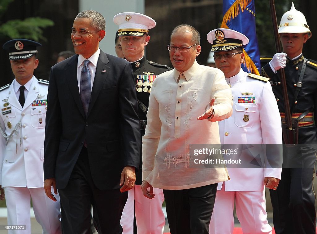 US President Barack Obama Visits The Philippines