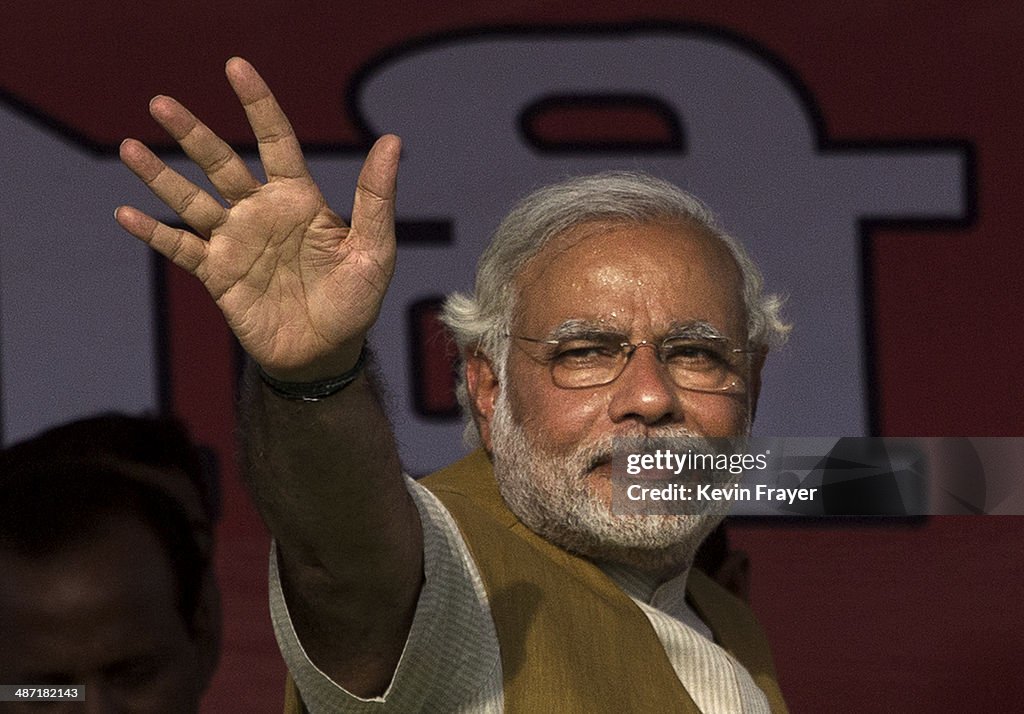 BJP's Narendra Modi Campaigns In Punjab