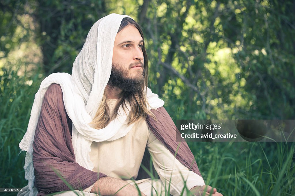 Pensive Jesus Christ