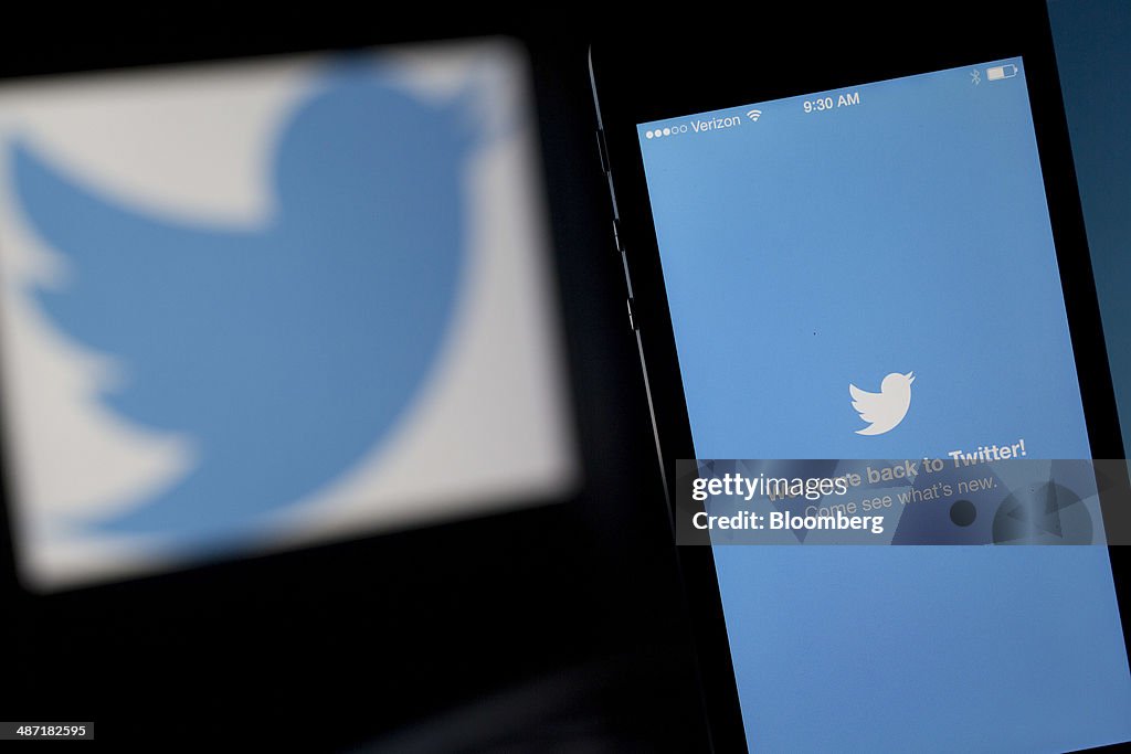 Twitter Illustrations Ahead of Earnings Figures
