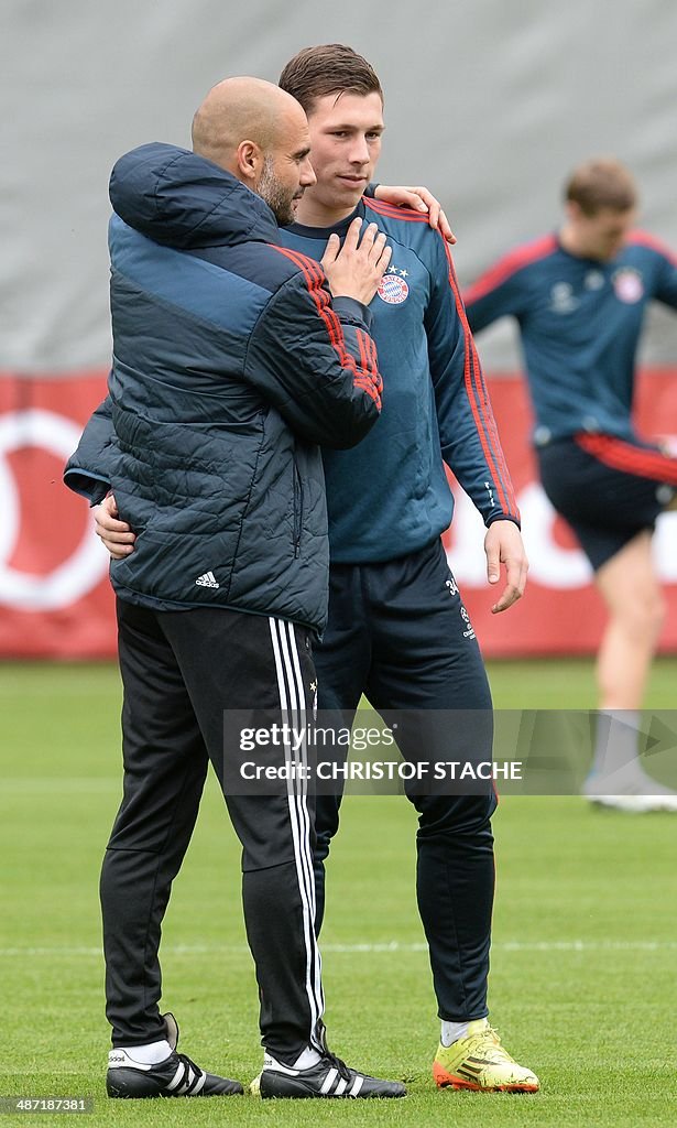 FBL-EUR-C1-BAYERN MUNICH-TRAINING