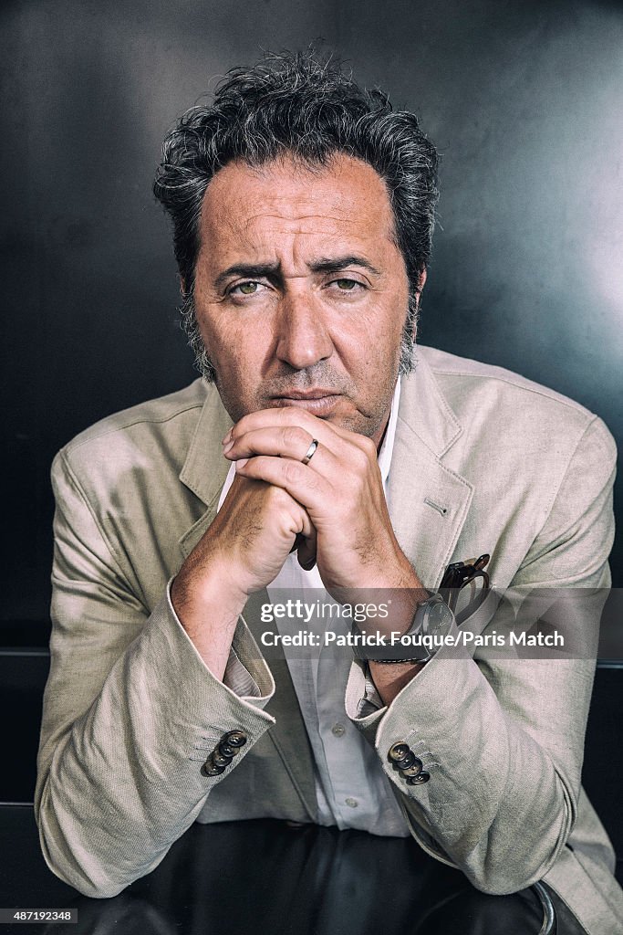 Paolo Sorrentino, Paris Match Issue 3459, September 9, 2015