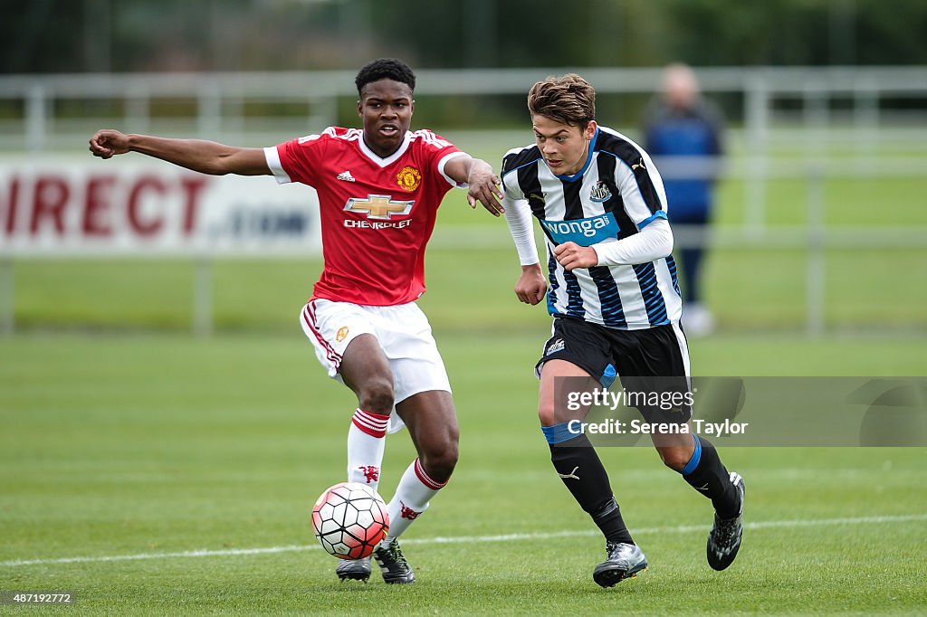 Newcastle United U18 v Manchester United U18