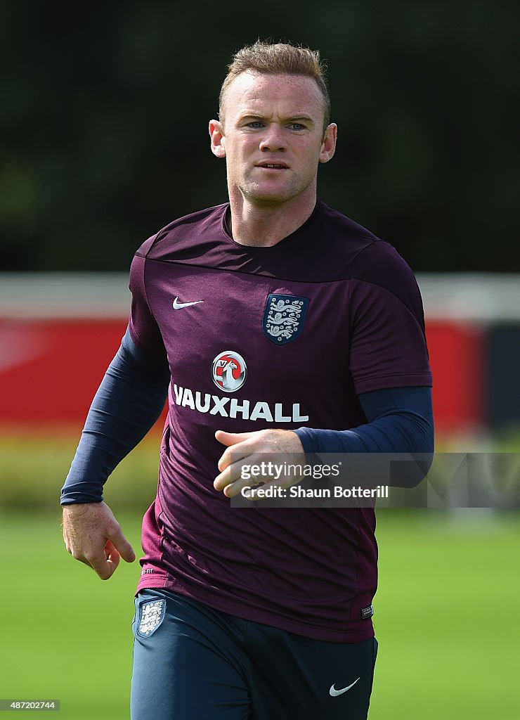 England Training Session And Press Conference